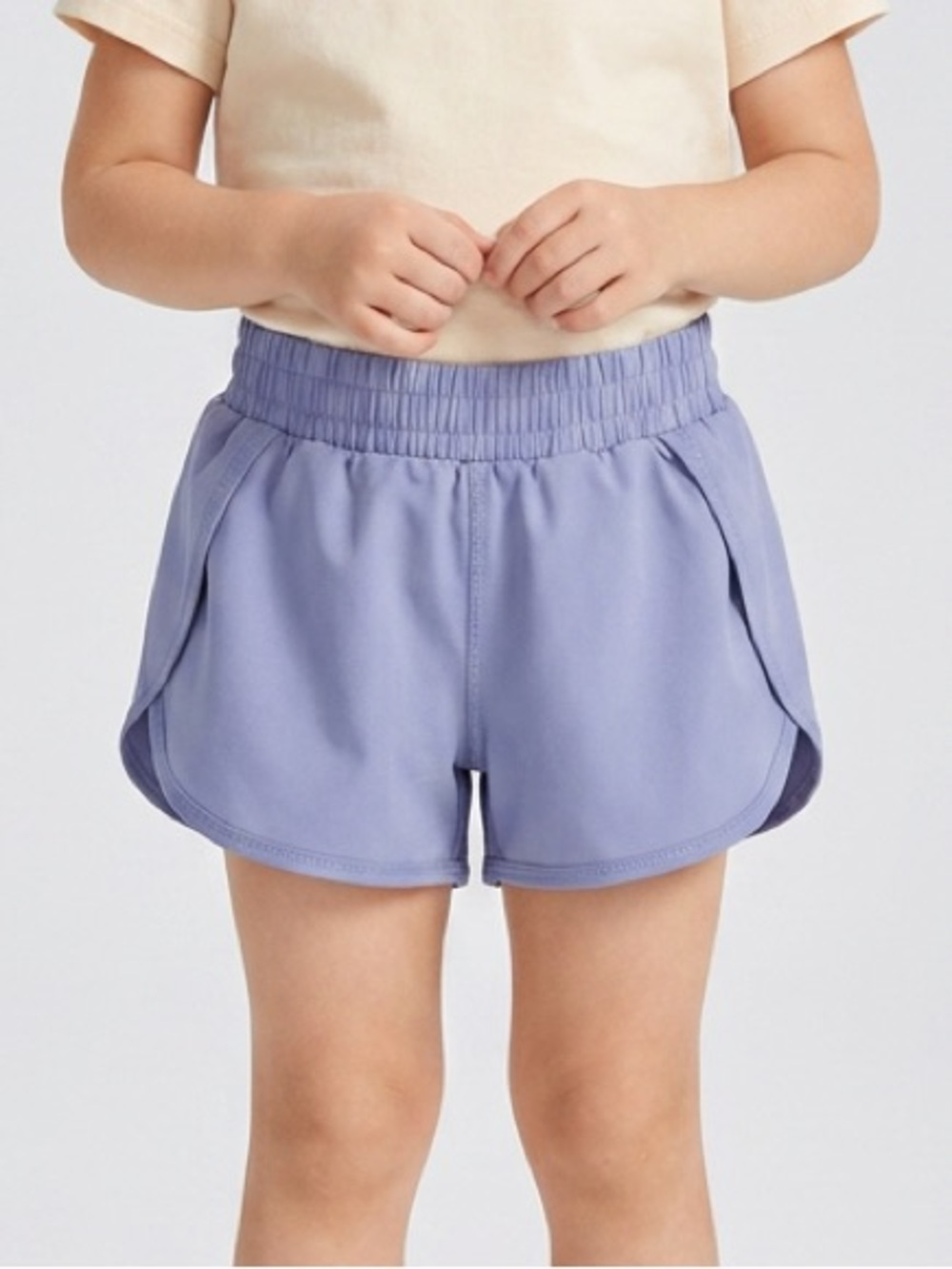 all in motion Lavender Girls Athletic Shorts